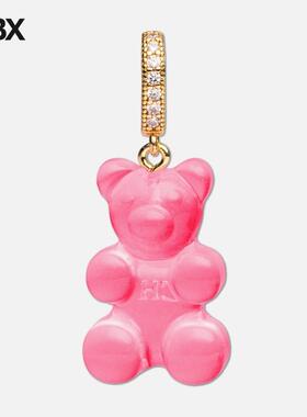 Crystal Haze Mega Nostalgia Bear Pendant 项链女HBX