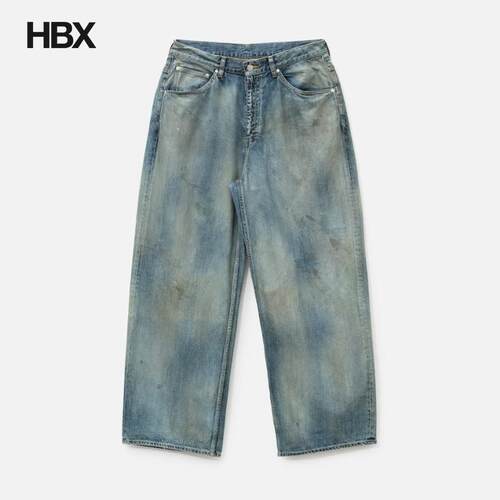 ANCELLM Straight Wide Denim Pants 牛仔裤男HBX