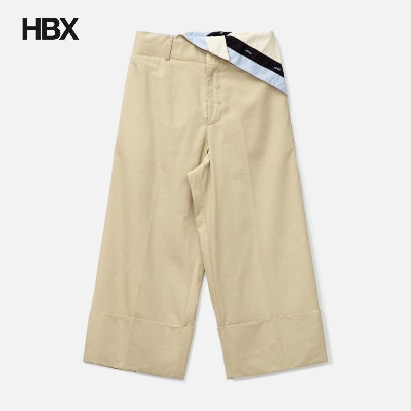 MASU Folded Belt Trousers 长裤休闲裤男HBX