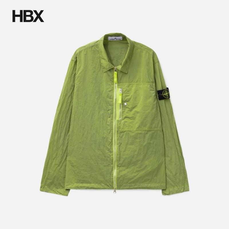 Stone Island/石头岛 Nylon Metal In Econyl® 衬衫男HBX