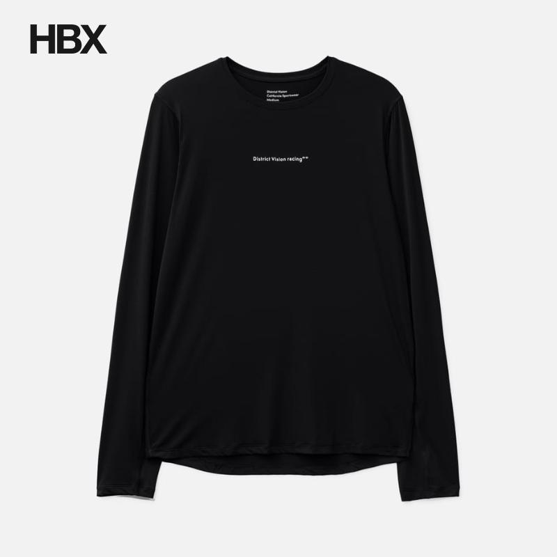 District Vision Ultralight Aloe Long Sleeve Tee 长袖T恤男HBX