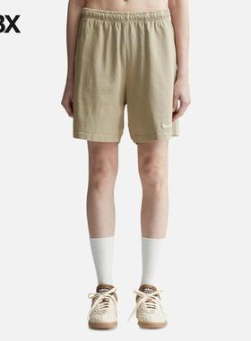 Sporty & Rich Serif Logo Embroidered Gym Shorts 短裤女HBX