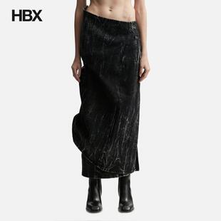 Y/PROJECT Velcro Denim Skirt 半身裙女HBX