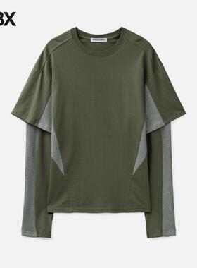 FFFPostalservice Diffraction Knit Layered 长袖T恤男HBX