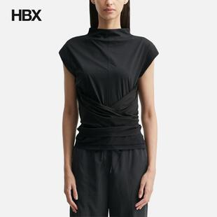 anggae Triangle Wrap T-shirt 短袖T恤女HBX