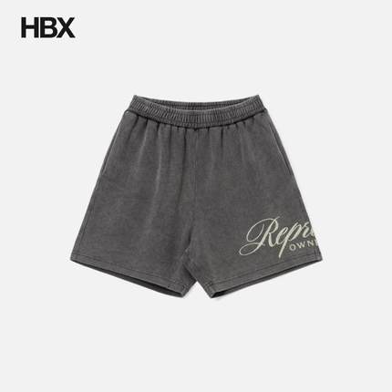 Represent Owners Club Script Mesh Shorts 短裤男HBX