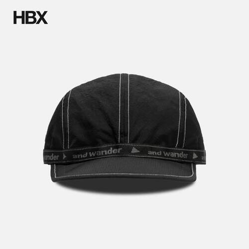 and wander JQ Tape Cap 鸭舌帽男HBX