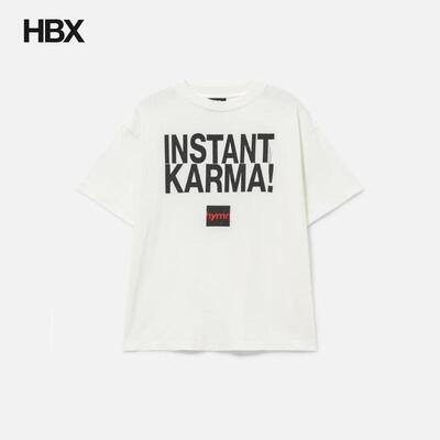 Saint Michael × John Lennon Instant Karma 短袖T恤男HBX