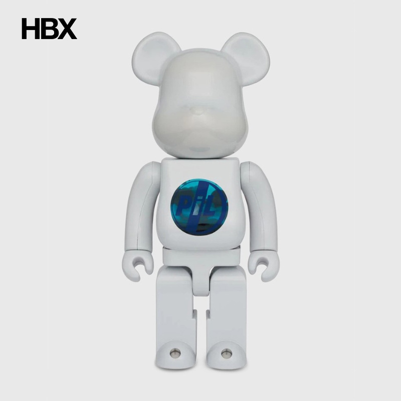 Medicom Toy BE@RBRICK PiL Chrome Ver. 1000%玩具 HBX