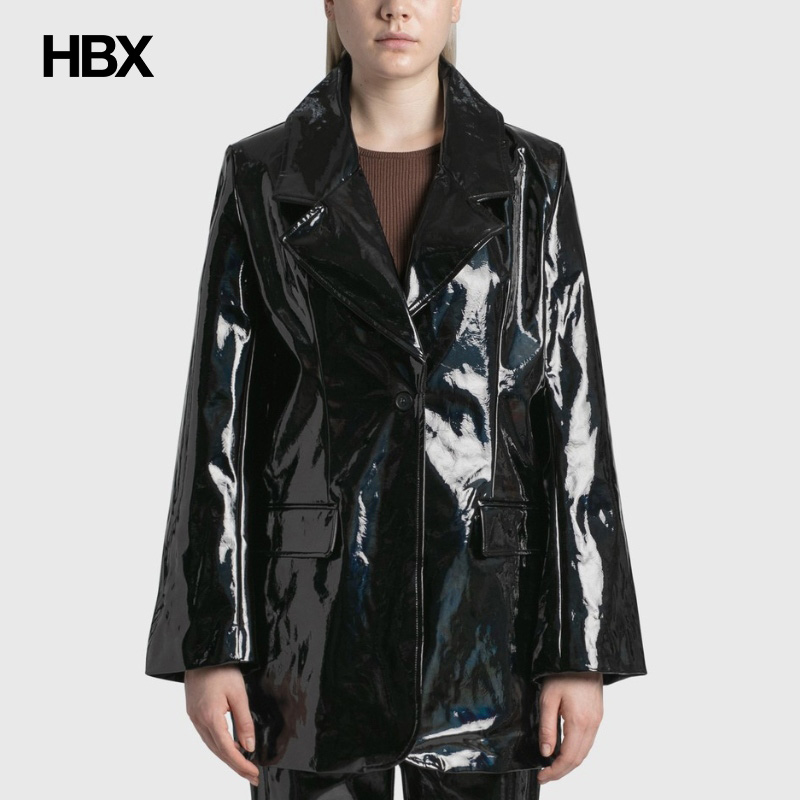 Opera Sport Andrea Blazer Black 皮衣外套女HBX