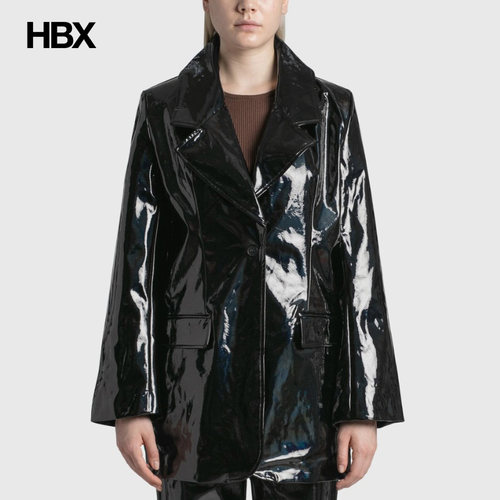 Opera Sport Andrea Blazer Black 皮衣外套女HBX