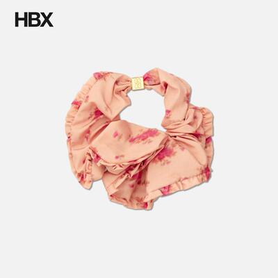 Ganni Scrunchie Printed Fluid Taffeta 发饰女HBX