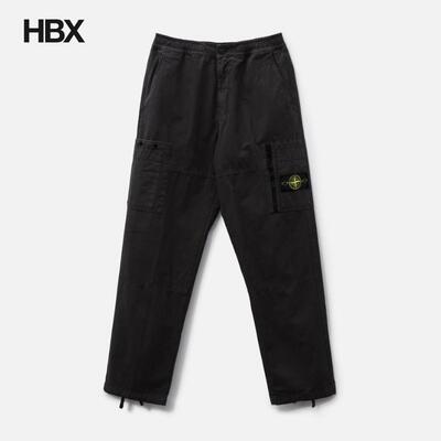 Stone Island/石头岛 Organic Cotton Ripstop Cargo 长裤男HBX
