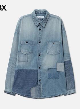 FDMTL Denim Shirt 3YR Wash 长袖衬衫男HBX