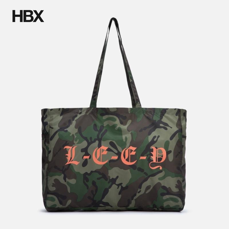 YEEL Logo Tote Bag Camo 托特包女HBX