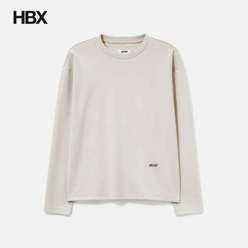 ALIS Joshua Long Sleeve In Rib With Back Print 长袖T恤男HBX