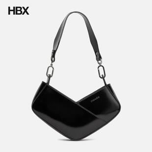 Dienèe Venere Cube Mini Black Semi Patent 单肩包女HBX