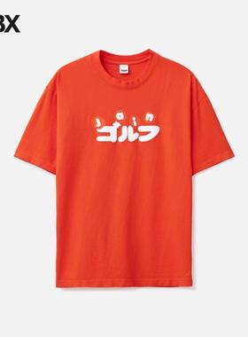 JAIN GOLF Jain Loves Japan: Short Orange 短袖T恤男HBX