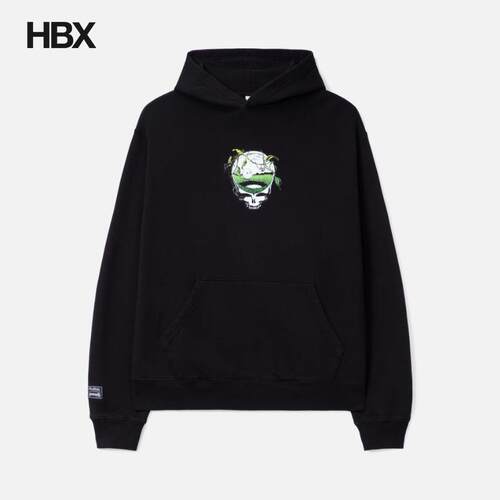 Malbon Golf Grateful Dead Fesque Hoodie 帽衫卫衣男HBX