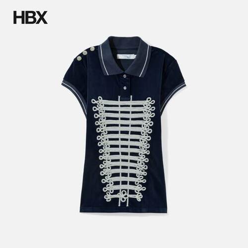 Praying Midnight Blue Women's Top Polo衫女HBX