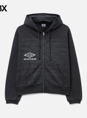 Umbro/茵宝 X Slam Jam Compact Masked Zip Hoodie帽衫外套男HBX