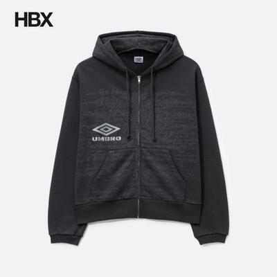 Umbro/茵宝 X Slam Jam Compact Masked Zip Hoodie帽衫外套男HBX
