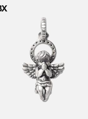 POLYTERU 925 Silver Pendant Baby Angel 项链HBX