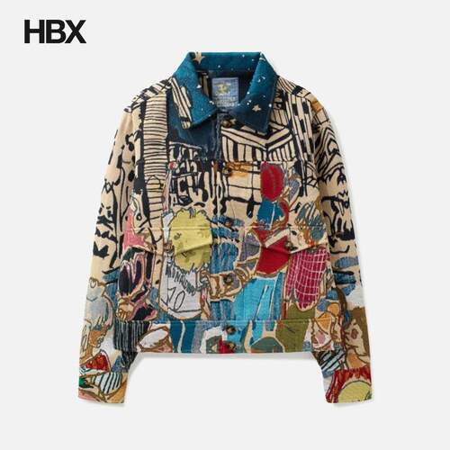 KidSuper Jacquard Pocket Detail Jacket 外套男HBX
