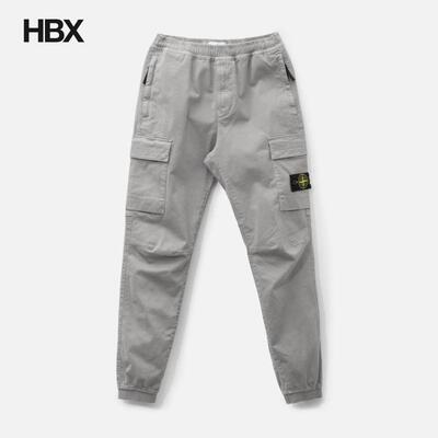 Stone Island/石头岛 Stretch Broken Twill 工装休闲裤子男款HBX