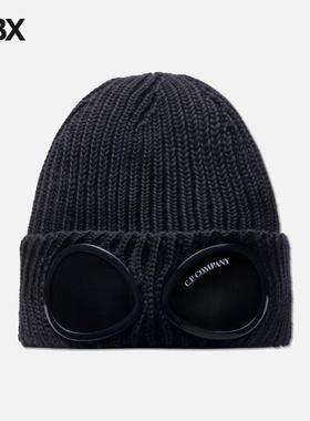 C.P. Company Extra Fine Merino Wool Goggle 针织帽男HBX