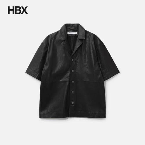 Won Hundred Desmond Leather Shirt 短袖衬衫男HBX