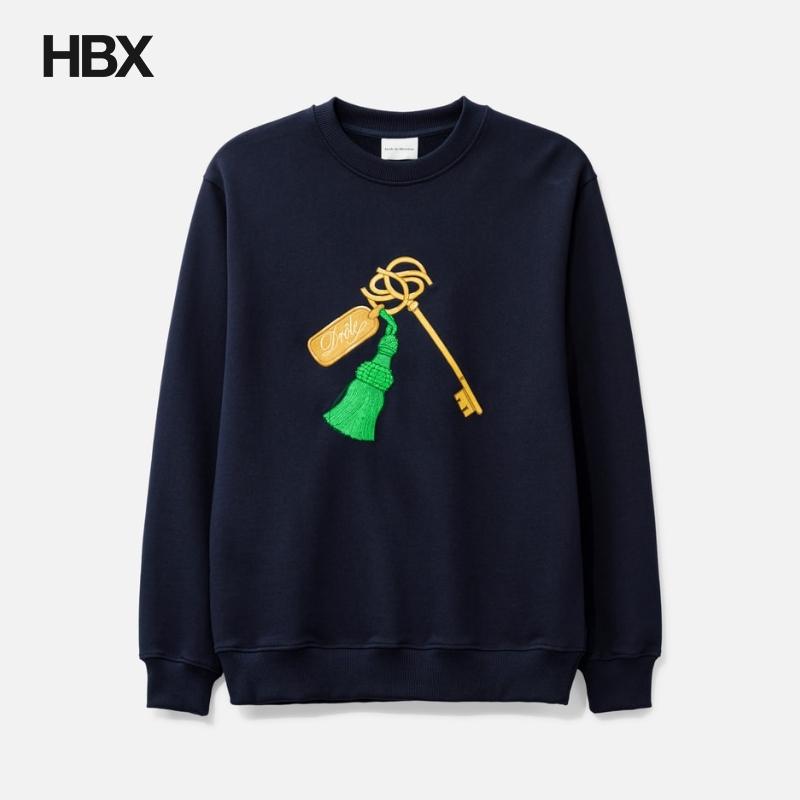 Drôle de Monsieur Le Sweatshirt Clef 无帽卫衣男HBX
