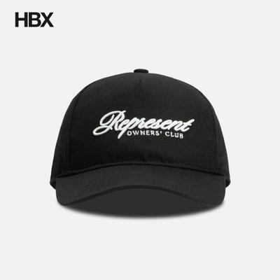 Represent Owners Club Script Cap 鸭舌帽棒球帽男HBX