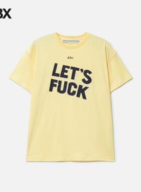 Advisory Board Crystals Abc. Let's Fuck Short 短袖T恤男