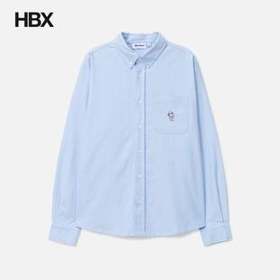 Peanuts Spike 衬衫 Goods 男HBX 长袖 Shirt Butter Oxford