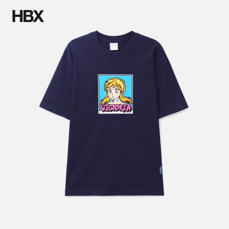Victoria Anime Short Sleeves T-Shirt T恤男HBX - 实物图