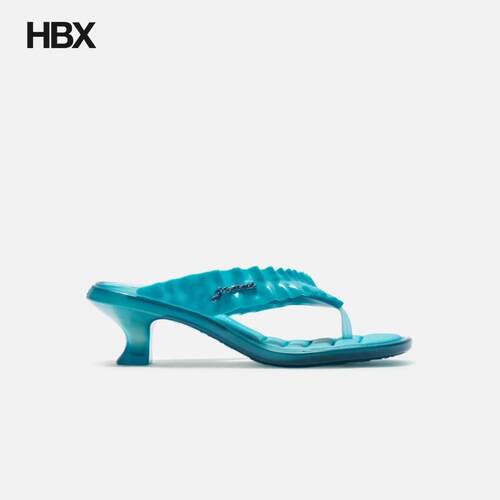 Ganni MELISSA THONG KITTEN HEEL 凉鞋女HBX