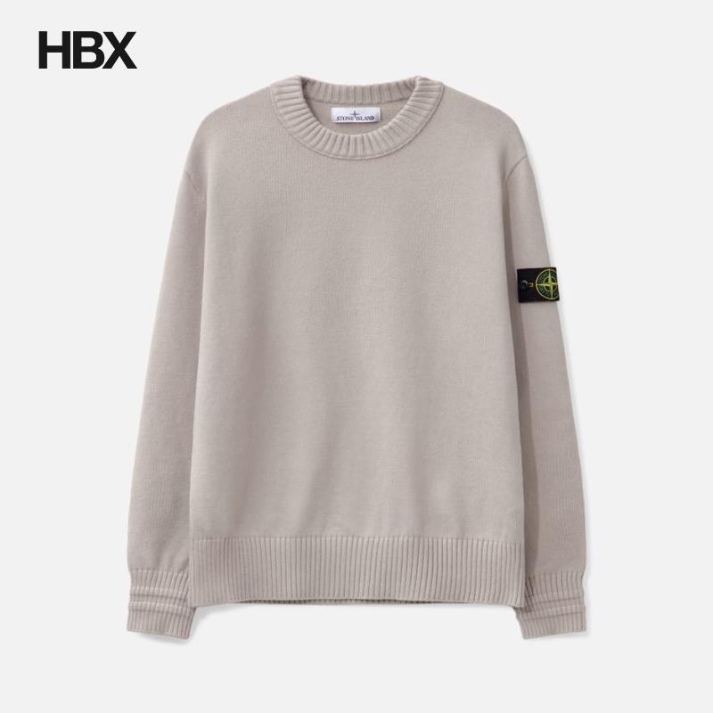 Stone Island/石头岛 Compass Sweater 保暖针织衫男HBX