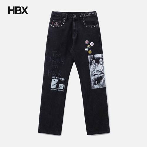 Pleasures DIY Straight Leg Pants 长裤男HBX