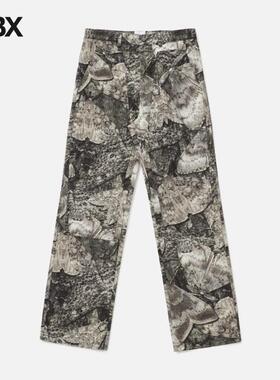 ROA Fomes Moth Print Double Knee Pant 长裤男HBX