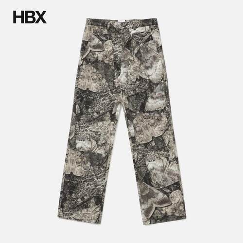 ROA Fomes Moth Print Double Knee Pant 长裤休闲裤子男款HBX