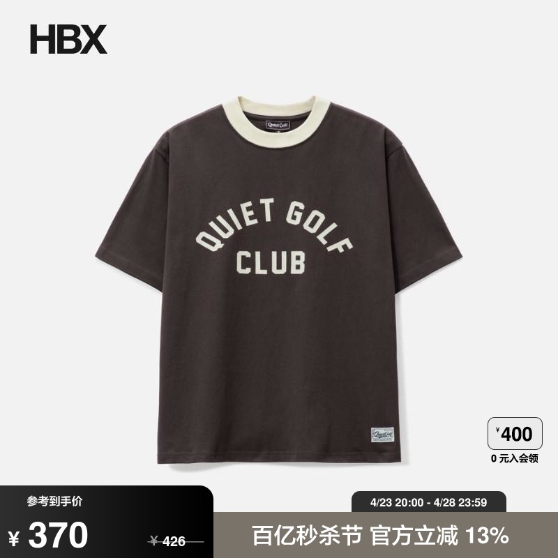 QUIET GOLF QGCU T-SHIRT短袖T恤男HBX