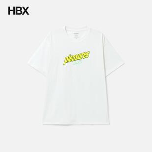 短袖 Pleasures shirt T恤男HBX Quench
