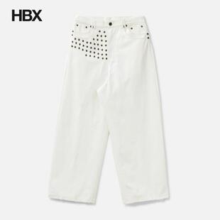 Devlin Studded Waxed Thought 牛仔裤 Friends Baggy HBX