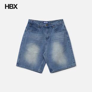 Goods 短裤 Warped Shorts 男HBX Denim Butter