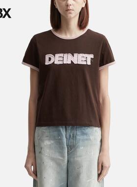 DEINET Logo Ringer T-shirt 短袖T恤女HBX