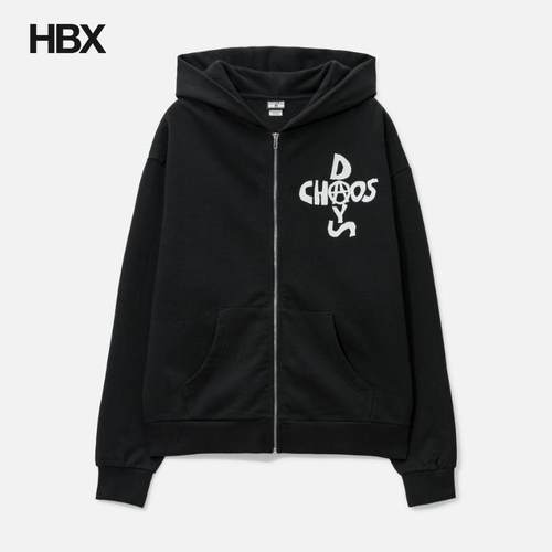 Babylon CHAOS DAYS ZIPUP 帽衫外套男HBX