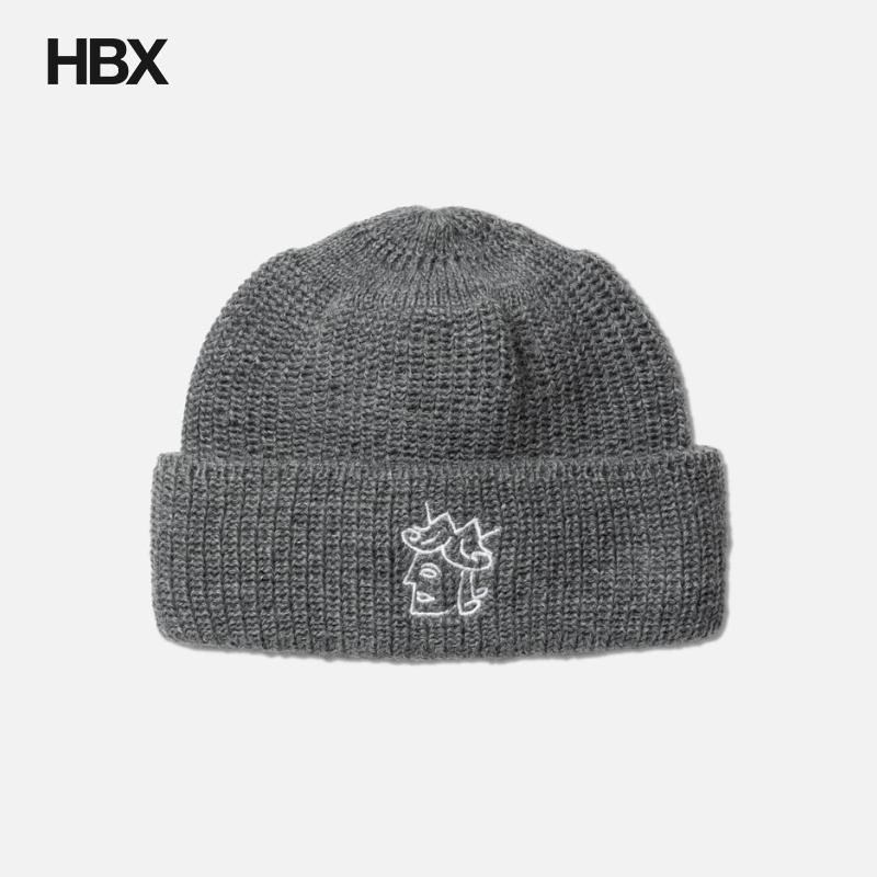 Victoria Queenhead Cuff Beanie 针织帽男HBX