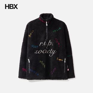 Advisory Board Crystals Abc. R.I.P. Society保暖抓绒外套男HBX