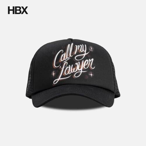 Market Call My Lawyer Airbrush Trucker Hat 帽子男HBX